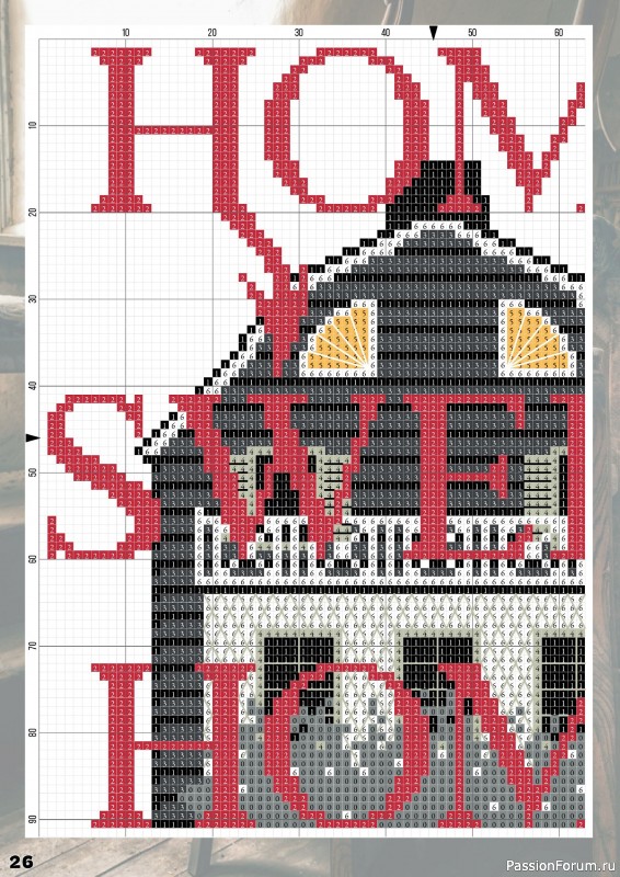 Коллекция вышивки в журнале «XStitch Magazine №28 2024»