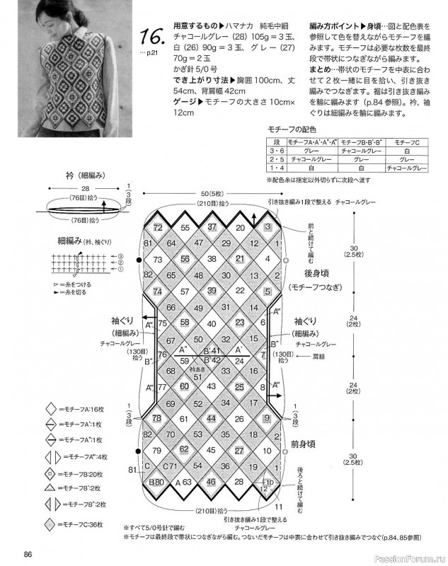 Вязаные модели в журнале «Let's Knit Series NV80679 2021»