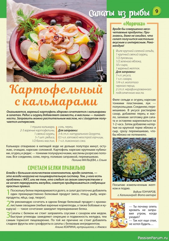 Коллекция кулинарных рецептов в журнале «Наша кухня Салаты и Закуски №3 2024»