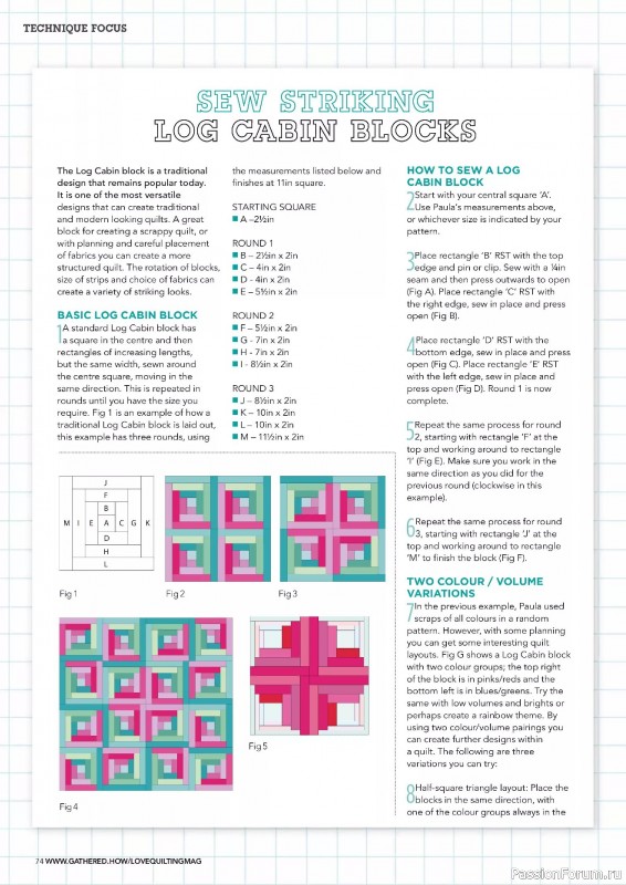 Коллекция проектов для рукодельниц в журнале «Love Patchwork & Quilting №150 2025»