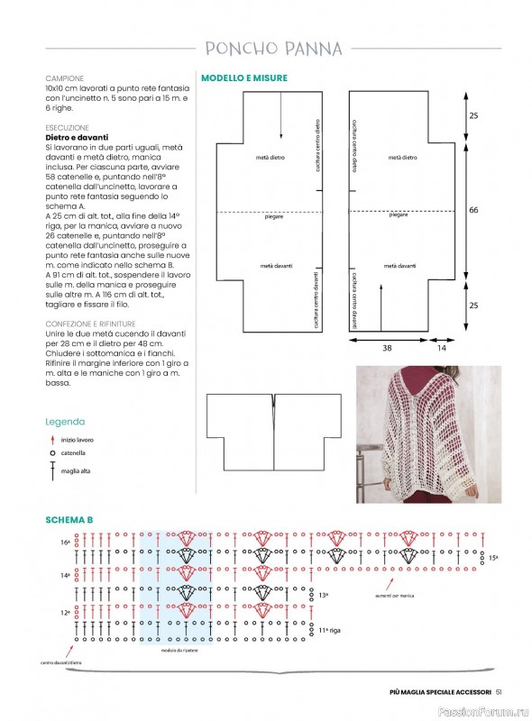Вязаные модели в журнале «Piu Maglia Speciale Accessori 2023/2024»