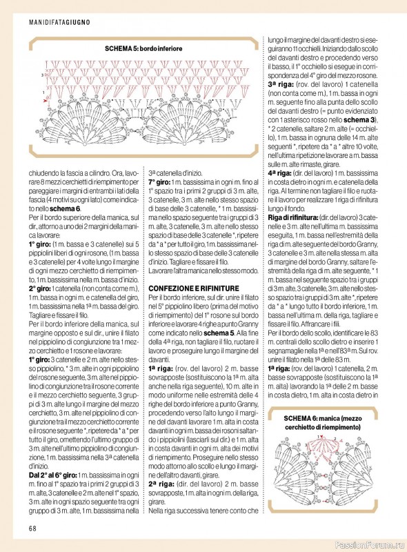 Коллекция проектов для рукодельниц в журнале «Mani di Fata №6 2024»