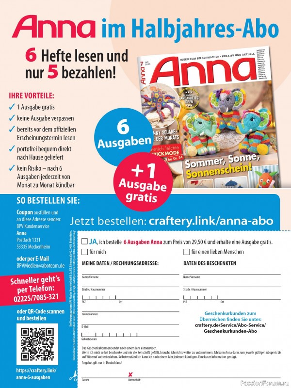 Вязаные проекты крючком в журнале «Freude am Handarbeiten Sonderheft FH176 2025»