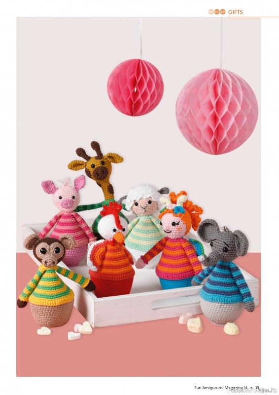 Вязаные проекты крючком в журнале «Fun Crochet Magazine №27 2025»