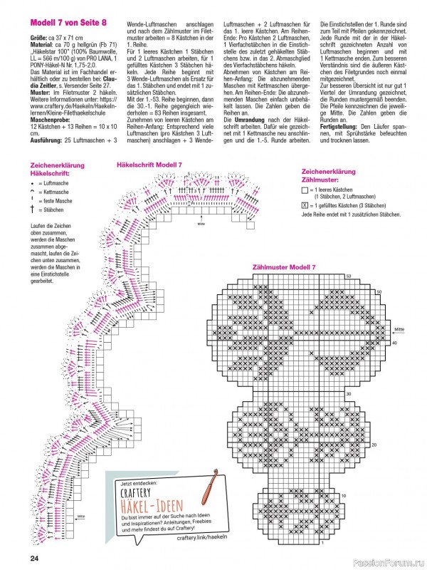 Вязаные проекты крючком в журнале «Hakeln Kreativ №1 2024»