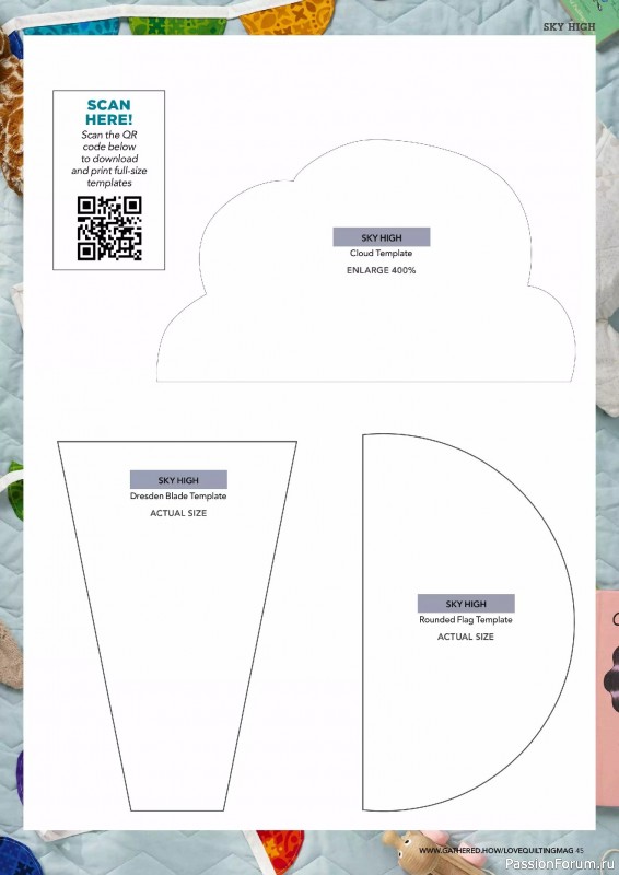 Коллекция проектов для рукодельниц в журнале «Love Patchwork & Quilting №150 2025»