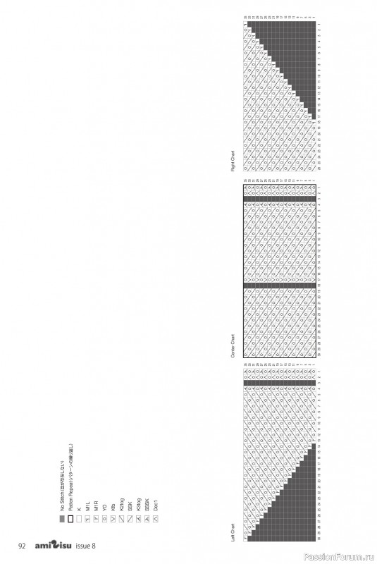 Вязаные проекты в журнале «Amirisu №8 2015 Fall-Winter»