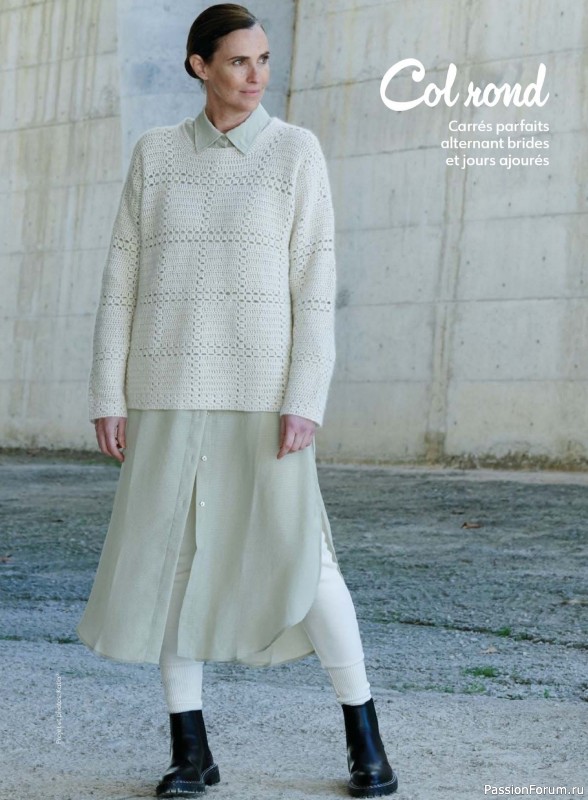 Вязаные проекты крючком в журнале «Crochet a Porter №2 2025»