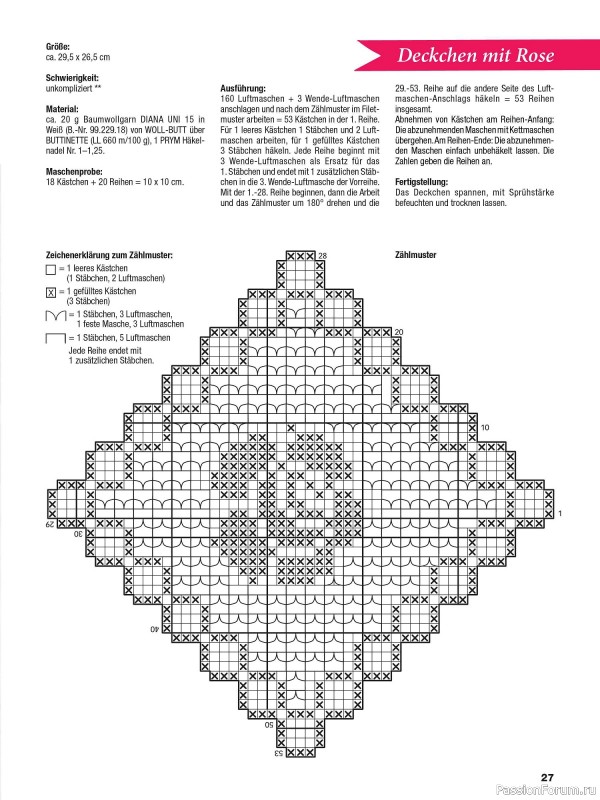 Вязаные проекты крючком в журнале «FiletHakeln leicht gemacht №5 2024»