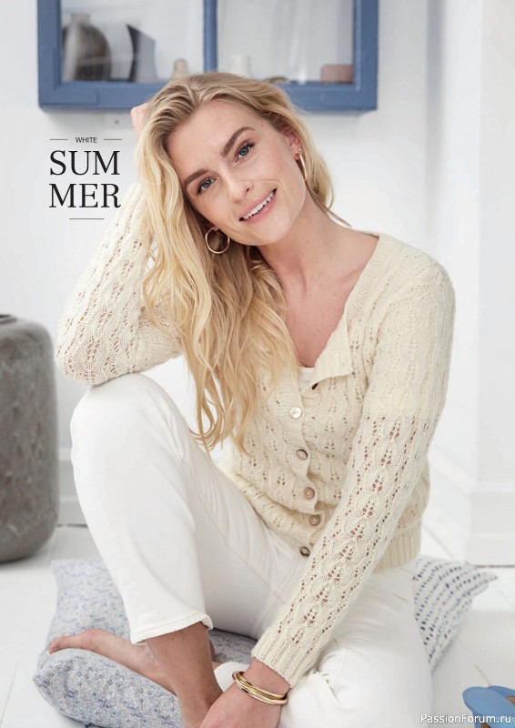 Вязаные модели в журнале «Burda Stricken №3 2020»