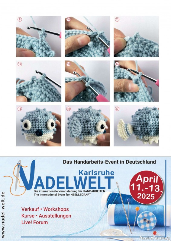 Вязаные проекты в журнале «Amigurumi Magazin №15 2024»