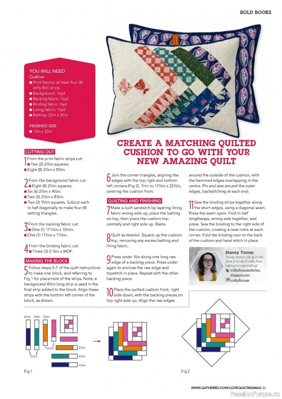 Коллекция проектов для рукодельниц в журнале «Love Patchwork & Quilting №146 2025»