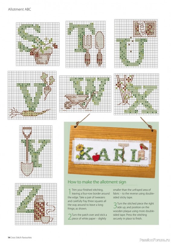 Коллекция вышивки в журнале «Cross Stitch Favourites - Spring 2023»