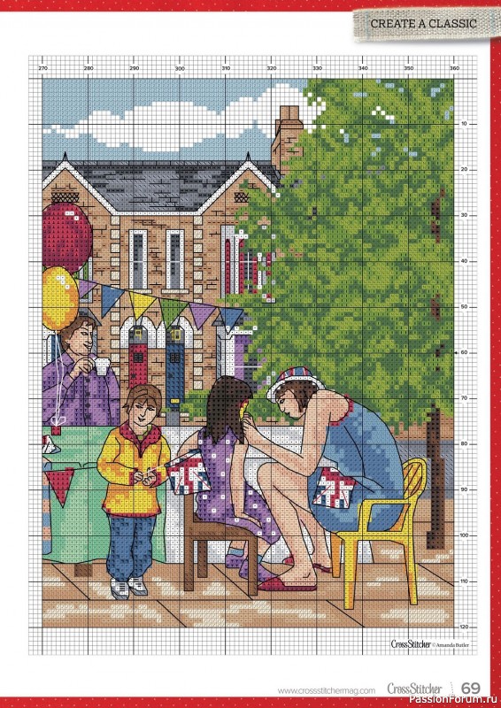 Коллекция вышивки в журнале «CrossStitcher №396 2023»