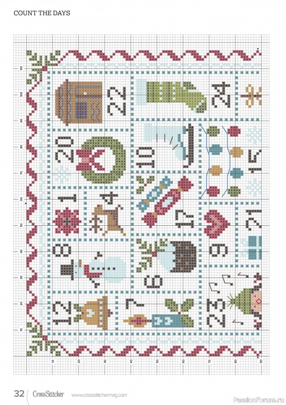 Коллекция вышивки в журнале «CrossStitcher №415 2024»