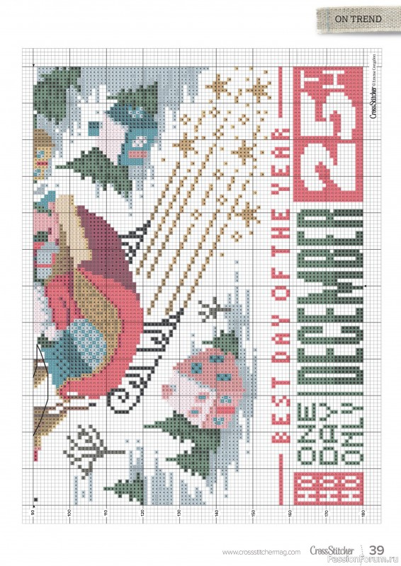 Коллекция вышивки в журнале «CrossStitcher №415 2024»