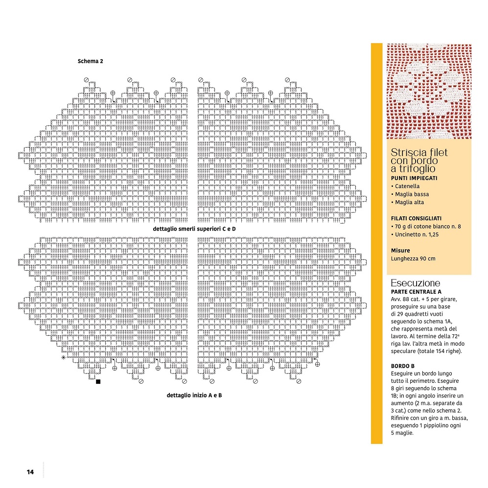 Журнал "Uncinetto Manuale Filet" №4 2021