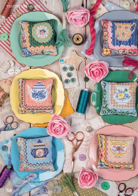 Коллекция вышивки в журнале «CrossStitcher №422 2025»