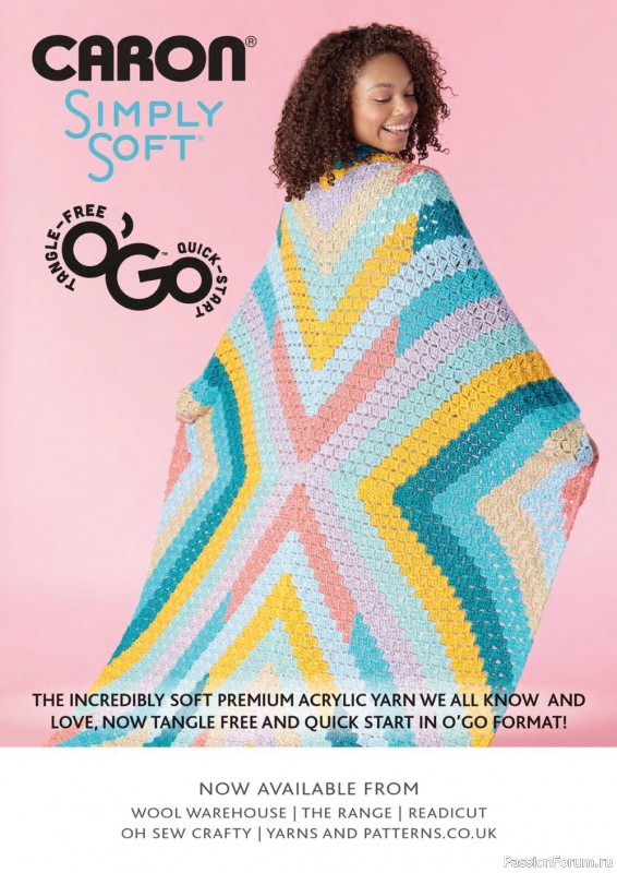 Вязаные модели крючком в журнале «Crochet Now №87 2022»