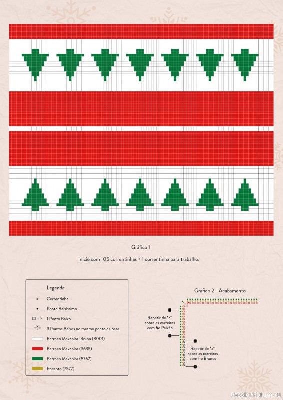 Вязаные проекты крючком в журнале «Decoracao Especial Natal»