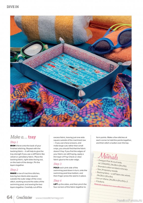 Коллекция вышивки в журнале «CrossStitcher №420 2025»