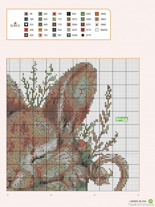 Коллекция вышивки в журнале «Labores de Ana №290 2024»