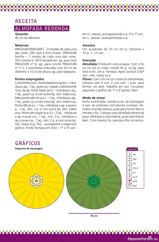 Вязаные проекты крючком в журнале «Artesanato Simples №7 2022 - Croche»