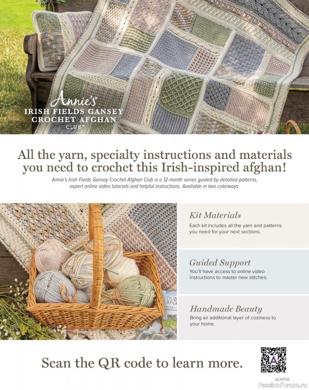 Вязаные проекты крючком в журнале «Crochet World - Summer 2025»