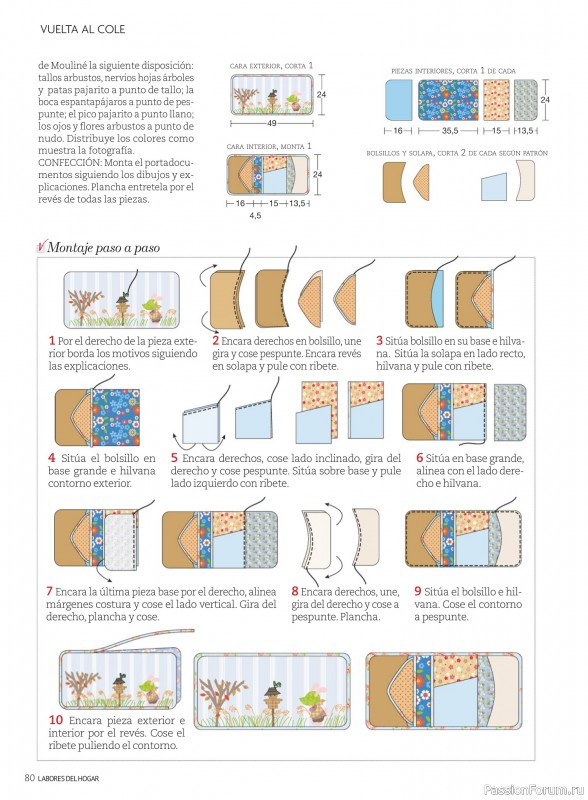 Коллекция проектов для рукодельниц в журнале «Labores del hogar №777 2024»