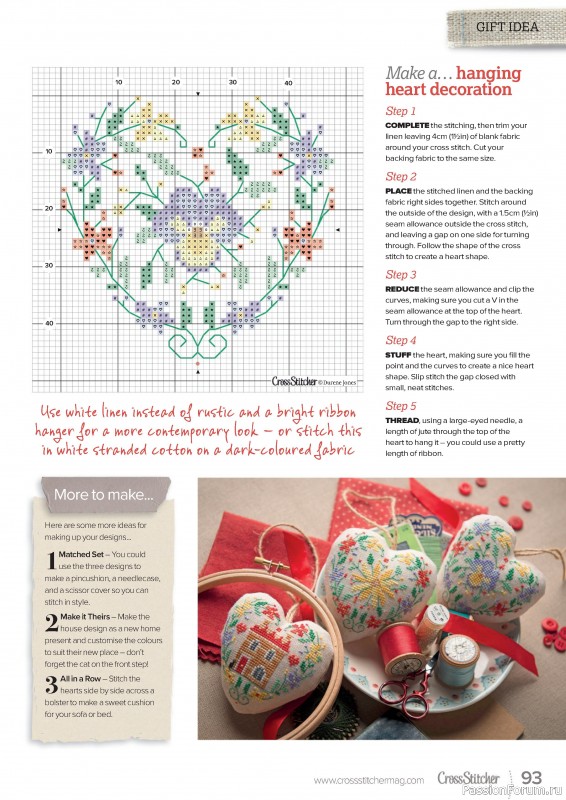 Коллекция вышивки в журнале «CrossStitcher №414 2024»