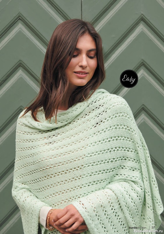 Вязаные модели в журнале «Burda Stricken №1 2022»