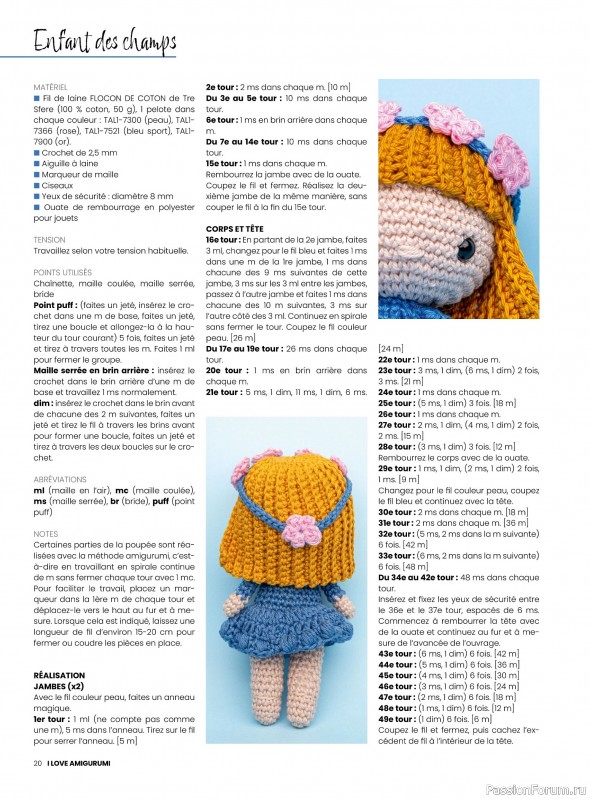 Вязаные проекты крючком в журнале «I Love Amigurumi №3 2025»