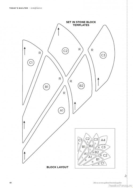 Коллекция проектов для рукодельниц в журнале «Todays Quilter №124 2025»