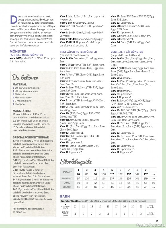 Коллекция проектов в журнале «Sticka & Virka - Februari 2025»