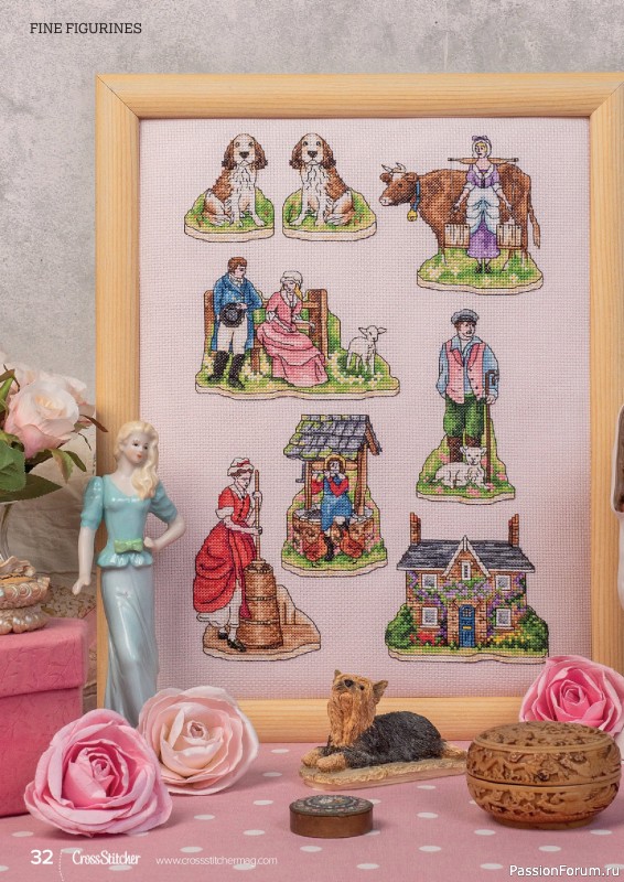 Коллекция вышивки в журнале «CrossStitcher №420 2025»