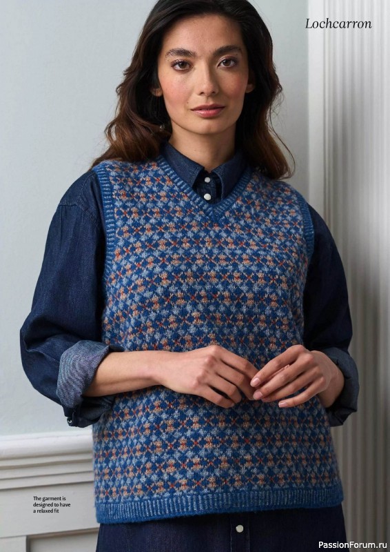 Вязаные проекты спицами в журнале «The Knitter №191 2023»