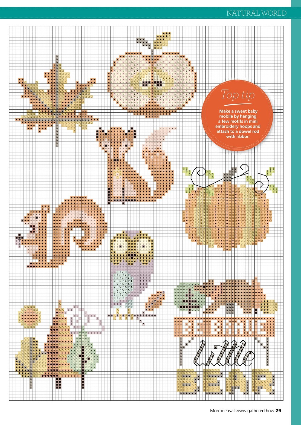 Журнал по вышивке крестом "Contemporary Cross Stitch Collection 2021"