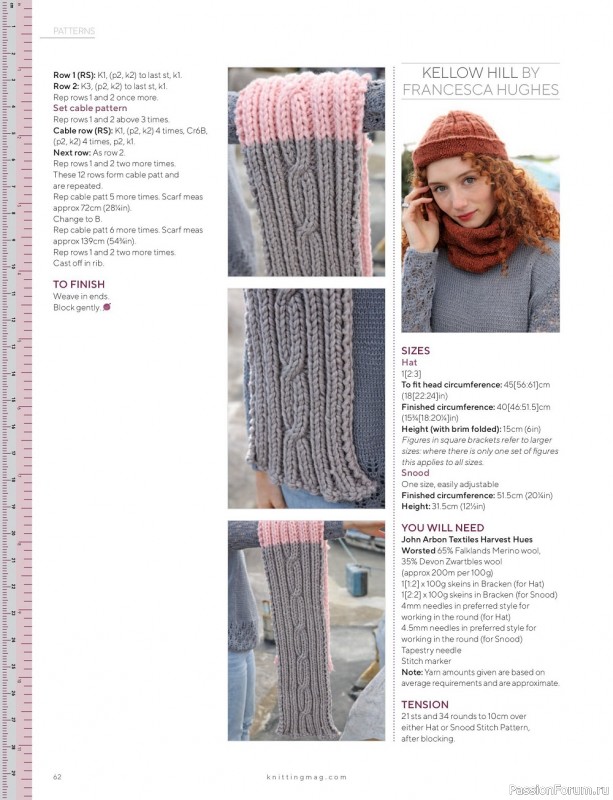 Вязаные модели спицами в журнале «Knitting №238 2022»