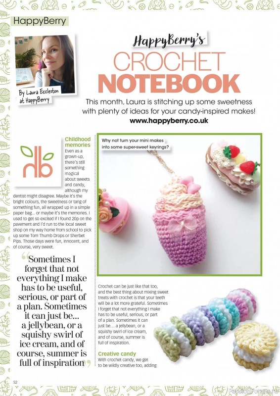 Вязаные проекты крючком в журнале «Crochet Now №123 2025»