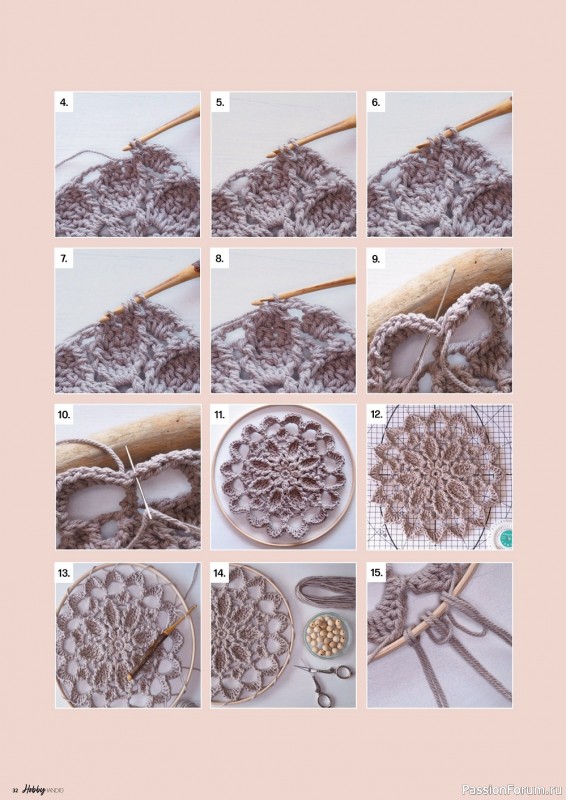 Вязаные проекты крючком в журнале «HobbyHandig №237 2022»