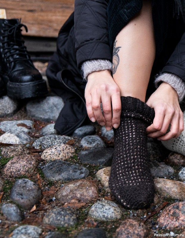 Вязаные проекты в книге «52 Weeks of Socks Vol. II»