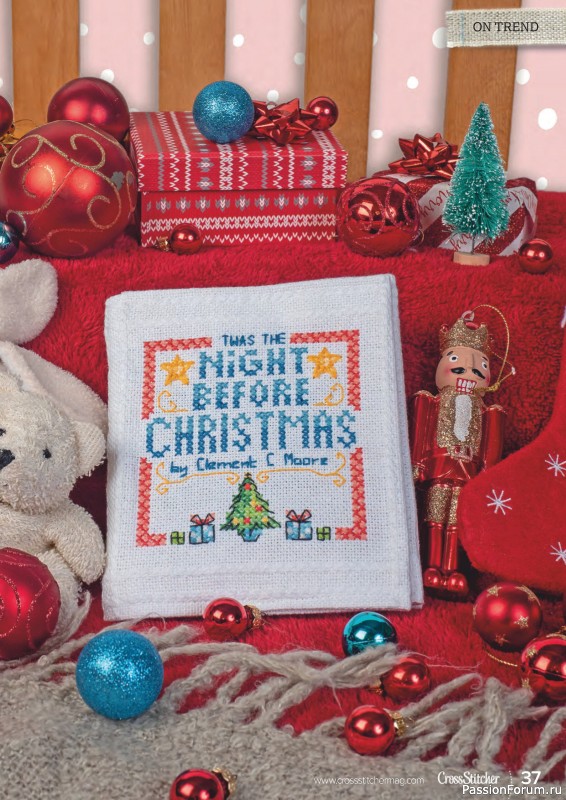 Коллекция вышивки в журнале «CrossStitcher №417 2024»