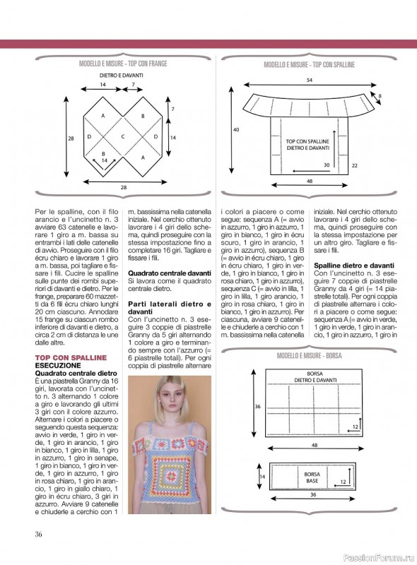 Вязаные модели в журнале «La Nuova Maglia №22 2022»