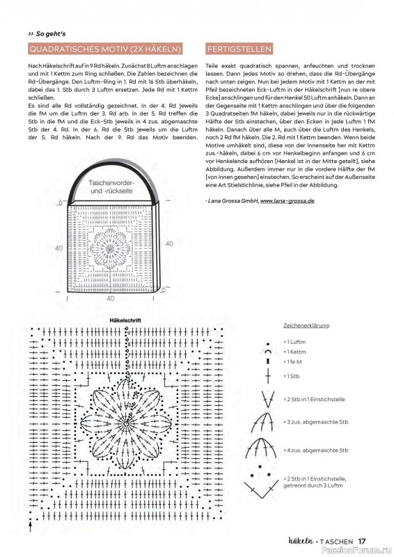 Вязаные проекты крючком в журнале «Hakeln Spezial №2 2023 - Tascen»