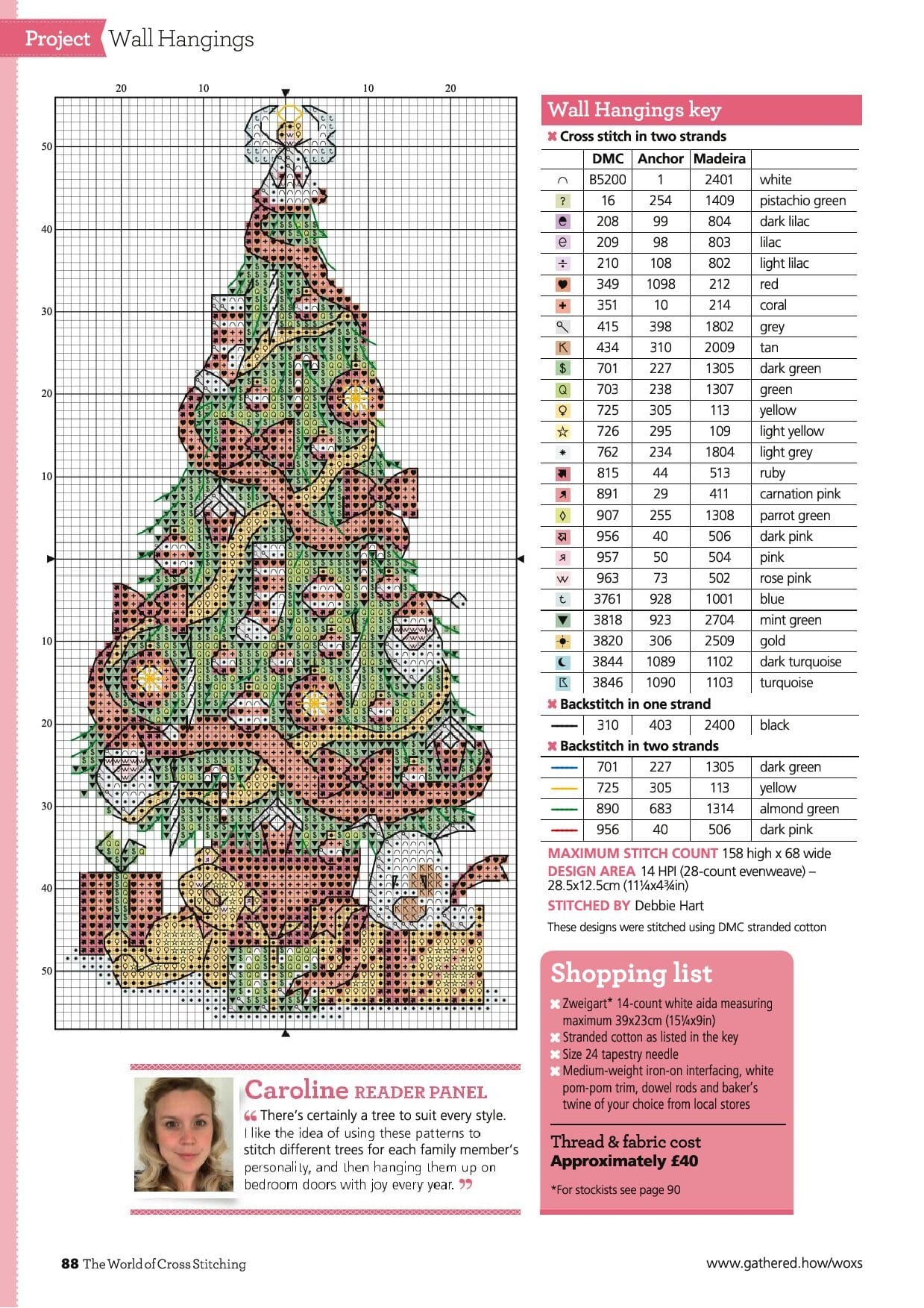 Журнал "The World of Cross Stitching" №314 2021