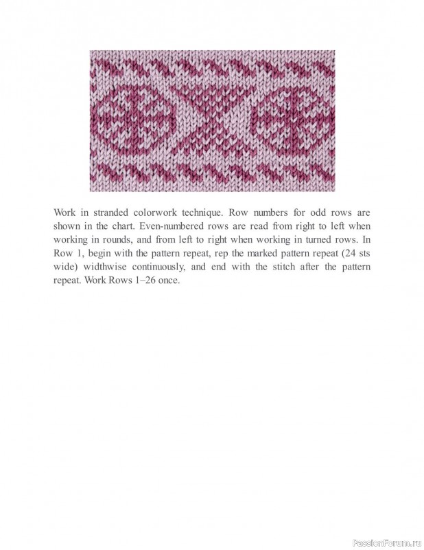 Коллекция узоров спицами в книге «The New Knitting Stitch Dictionary»