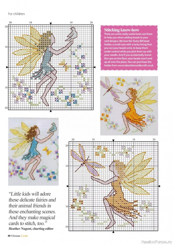 Коллекция вышивки в журнале «Ultimate CrossStitch Cards №58 2025»