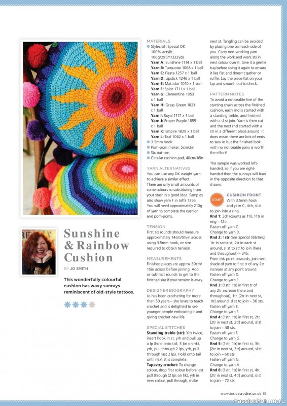 Вязаные модели крючком в журнале «Inside Crochet №137 2021»