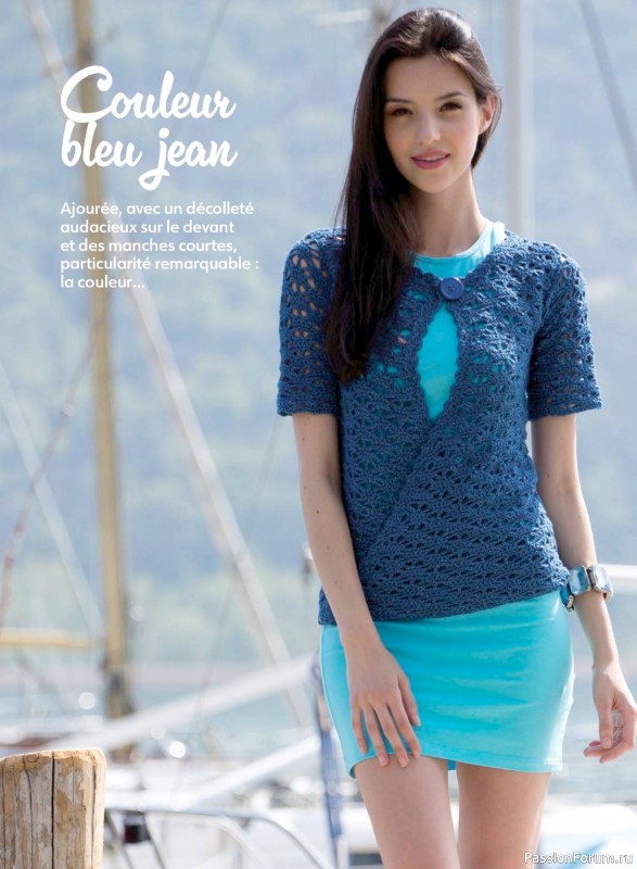 Вязаные проекты крючком в журнале «Crochet a Porter №2 2025»