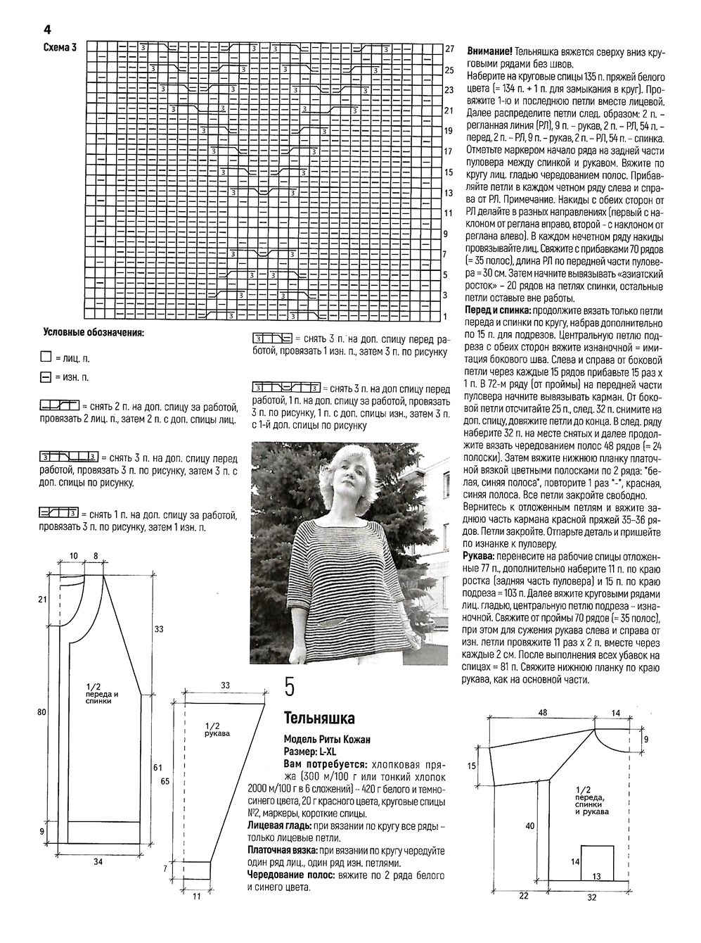 Вязаная одежда для солидных дам №5 2021